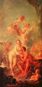 Classic Nude Painting - The Visit of Venus to Vulcan Francois Boucher nude